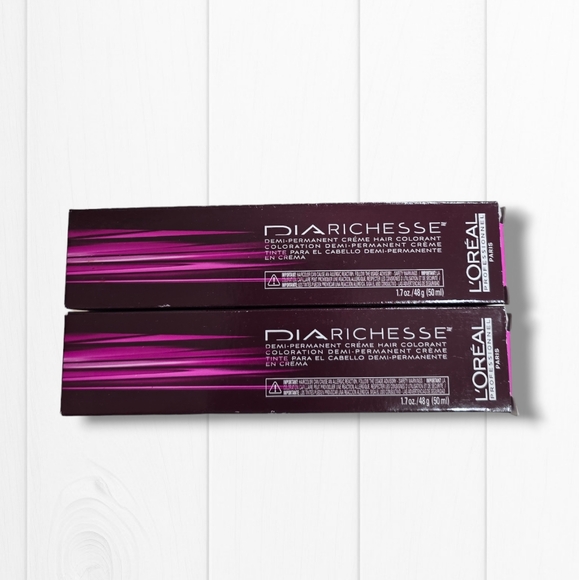 L'Oreal Professionnel DIARichesse 2 Tubes Ammonia-Free 9.3/9G Light Gold Blonde - Picture 3 of 16
